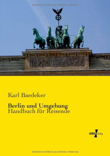 Cover for Karl Baedeker · Berlin und Umgebung: Handbuch fur Reisende (Paperback Book) [German edition] (2019)