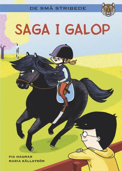Cover for Pia Hagmar · Saga i Galop (Hardcover bog) [1. udgave] (2015)