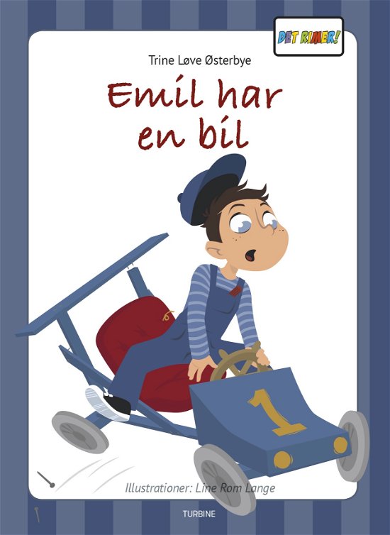 Cover for Trine Løve Østerbye · Det rimer: Emil har en bil (Gebundenes Buch) [1. Ausgabe] (2019)