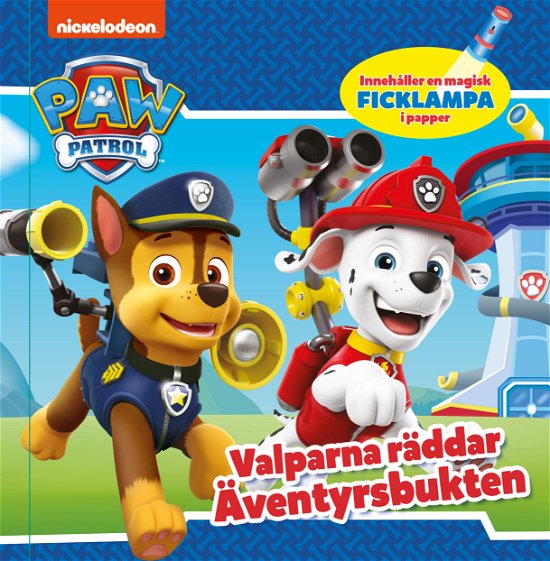 Cover for Nickelodeon - Paw Patrol - Valparna räddar Äventyrsbukten (Gebundesens Buch) (2024)