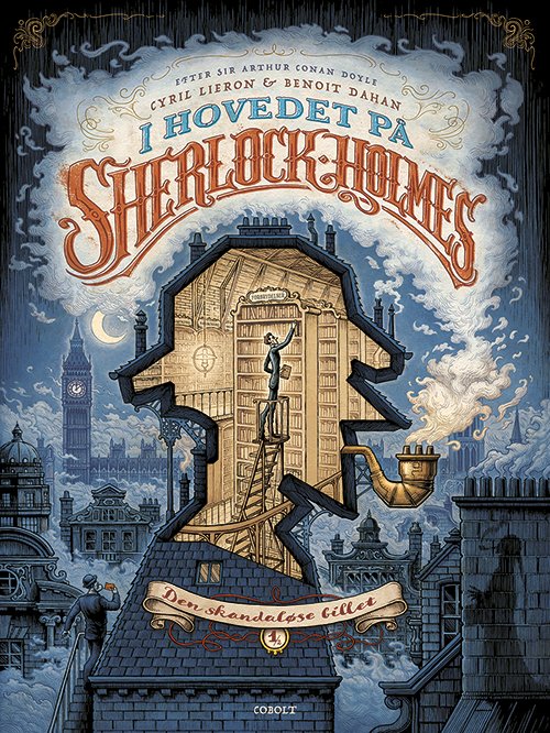 Cover for Cyril Liéron · I hovedet på Sherlock Holmes 1 (Gebundesens Buch) [1. Ausgabe] (2021)