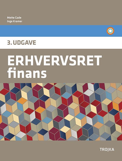 Cover for Mette Gade og Inge Kramer · ERHVERVSRET – Finans (Sewn Spine Book) [3º edição] (2022)