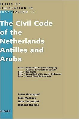 Cover for Peter P.C. Haanappel · The Civil Code of the Netherlands Antilles and Aruba (Hardcover Book) (2002)