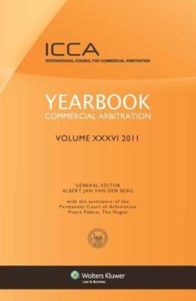 Cover for Albert Jan Van Den Berg · Yearbook Commercial Arbitration Volume XXXVI 2011 (Hardcover Book) (2011)