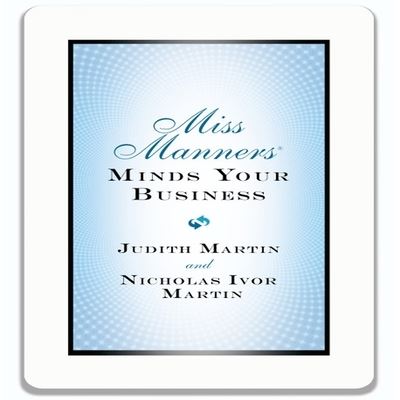 Cover for Judith Martin · Miss Manners Minds Your Business (CD) (2013)