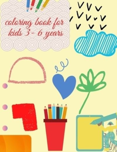 Cover for Med · Coloring Book for Kids 3- 6 Years (Paperback Book) (2021)