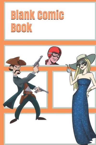 Cover for Zasimowicz · Blank Comic Book (Paperback Book) (2020)