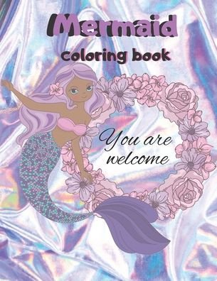 Cover for Vectoria Charlton · Mermaid coloring book (Pocketbok) (2020)