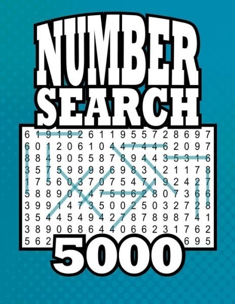 Cover for Wren Willyn Wren · Number Search 5000: 5,145  Number Strings 105 Large Print Puzzles Book (Paperback Book) (2020)