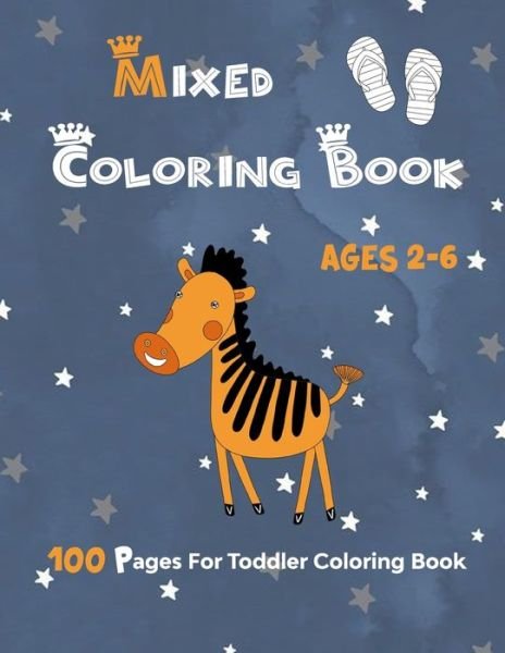 Cover for Ayman Yassin · Mixed Coloring Book Ages 2-6 (Paperback Bog) (2020)