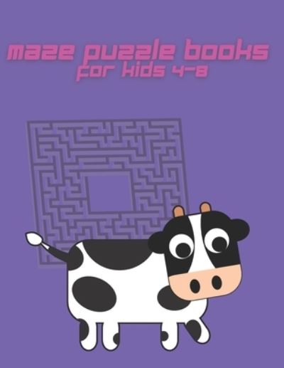 Cover for Thanakorn Nani Papan · Maze Puzzle Books for Kids 4-8 (Paperback Book) (2020)