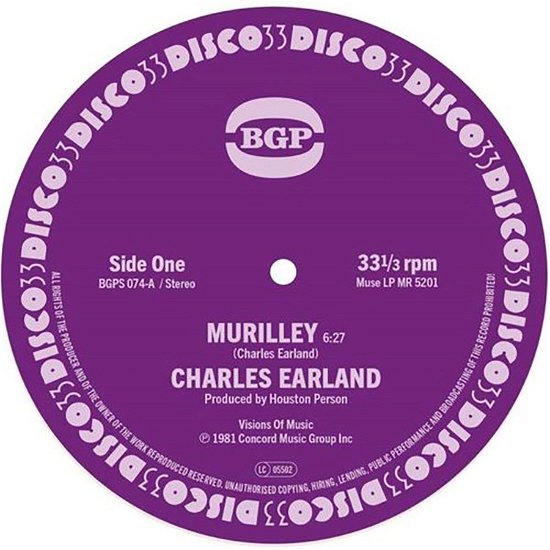 Murilley / Leaving This Planet - Charles Earland - Musik - BGP - 0029667033671 - 31. Mai 2024