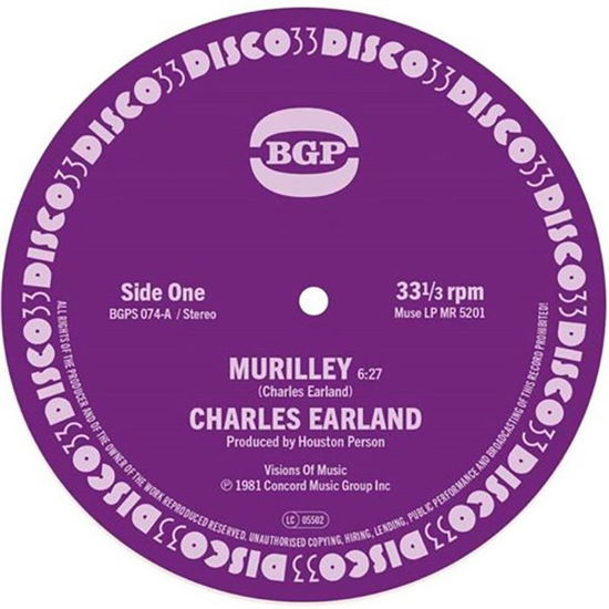 Murilley / Leaving This Planet - Charles Earland - Muziek - BGP - 0029667033671 - 31 mei 2024