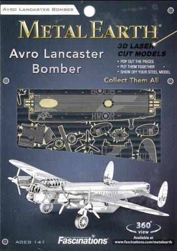 Lancaster Bomber - 3D puzzel - Metal Earth - Andere -  - 0032309010671 - 