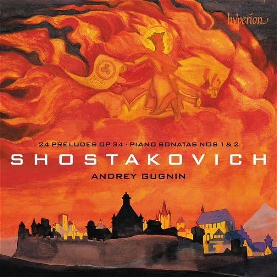 Cover for Andrey Gugnin · Dmitri Shostakovich: 24 Preludes Op. 34 / Piano Sonatas Nos. 1 &amp; 2 (CD) (2019)
