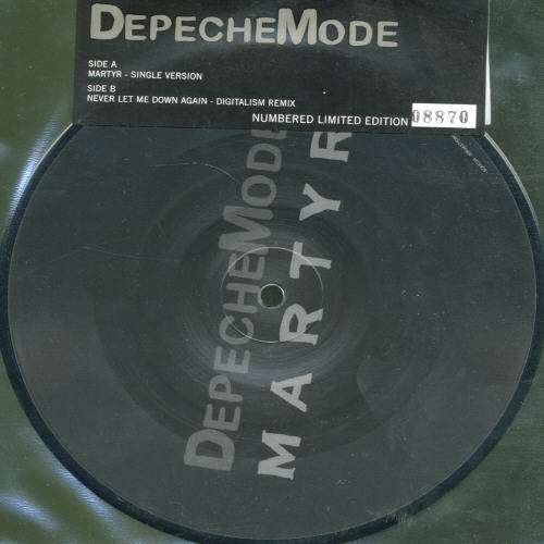 Cover for Depeche Mode · Martyr (12&quot;) (2006)