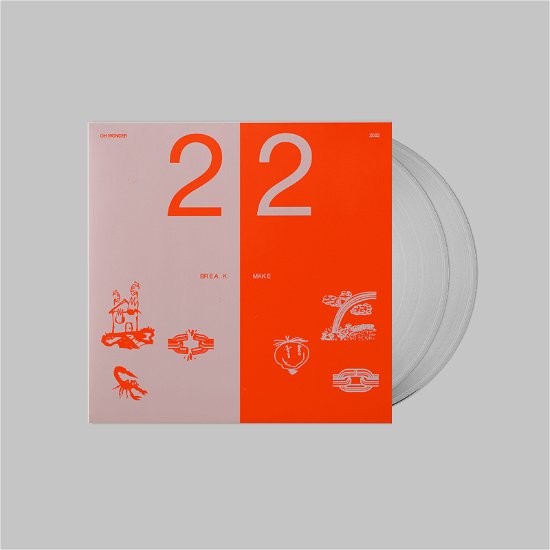 Cover for Oh Wonder · 22 Break // 22 Make (LP) [Clear Vinyl edition] (2022)