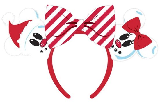 Loungefly Disney Snowman Mickey Minnie Headband (Merchandise) - Loungefly - Produtos -  - 0671803382671 - 15 de novembro de 2021