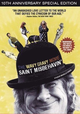 Cover for Wavy Gravy Movie: Saint Misbehavin (DVD) (2019)