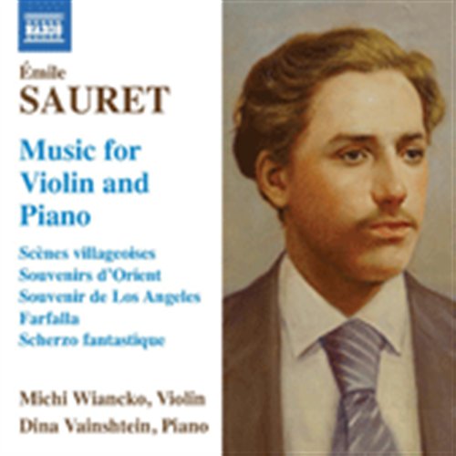 Cover for Sauret / Wiancko / Vainshtein · Music for Violin &amp; Piano (CD) (2011)