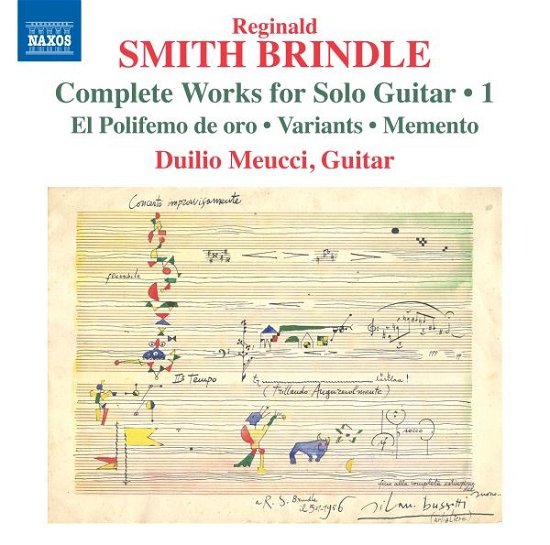 Cover for Duilio Meucci · Reginald Smith Brindle: Complete Works for Solo Guitar (CD) (2023)