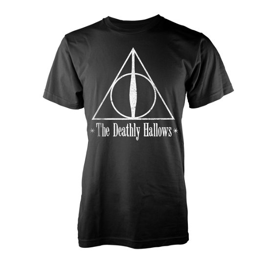 Cover for Harry Potter · Deathly Hallows (T-shirt) [size S] [Black edition] (2015)
