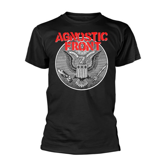 Cover for Agnostic Front · Against All Eagle (MERCH) [size L] [Black edition] (2018)