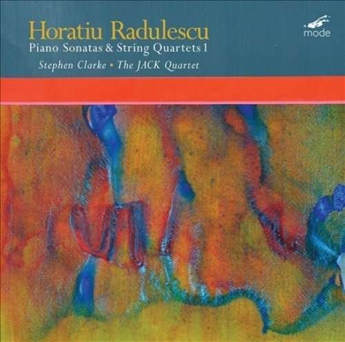 Cover for Radulescu / Jack Quartet / Clarke · Horatiu Radulescu: Piano Sonatas &amp; String Quartets (LP) (2017)