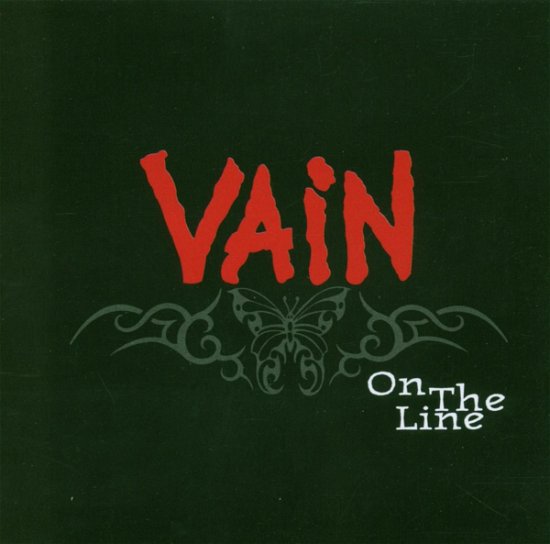 Cover for Vain · On the Line (CD)