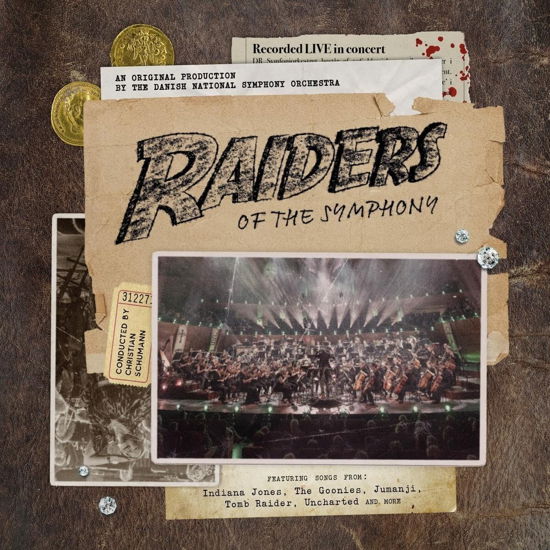 Cover for Danish National Symphony Orchestra · Raiders Of The Symphony (CD) (2024)