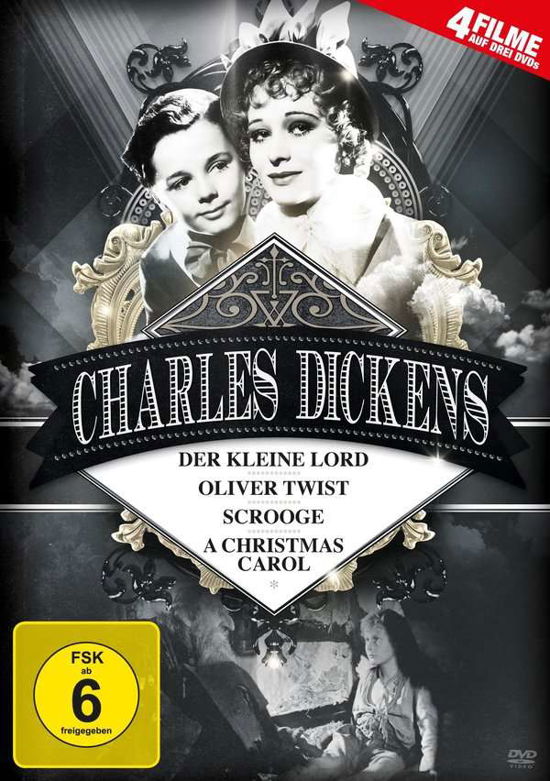 Cover for Charles Dickens · Der Kleine Lord, Oliver Twist, Scrooge and a Christmas Carol (DVD) (2015)