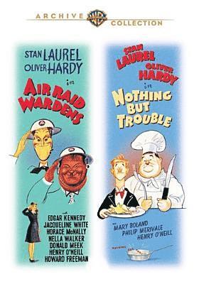 Cover for Air Raid Wardens / Nothing but Trouble (DVD) (2018)