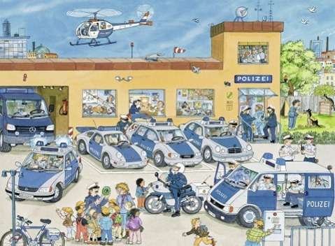Cover for Ravensburger · Pz. Polizeirevier 100T. (N/A) (2000)