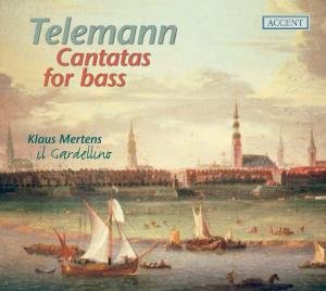 Cover for Telemann / Mertens / Hermans / Schampaert · Cantatas for Bass (CD) (2007)