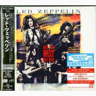 Cover for Led Zeppelin · How The West Was Won (CD) [Remastered edition] (2018)