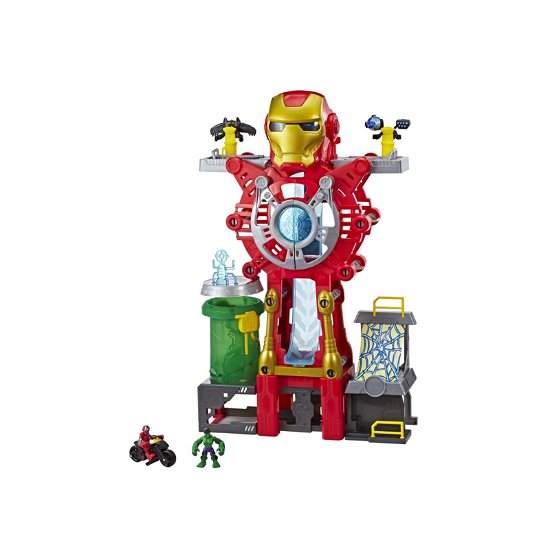 Playskool Super Hero Adventures Iron Man Headquarters - Hasbro - Fanituote -  - 5010993450671 - 