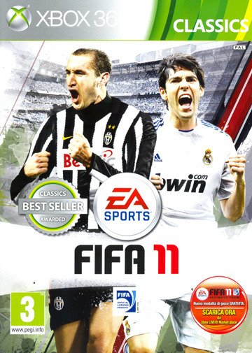 Cover for Videogame · Fifa 11 Classics Xbox 360 (DVD) (2018)