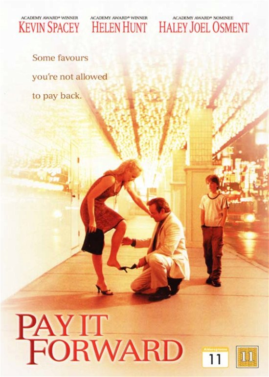 Pay It Forward -  - Filme - Warner - 5051895074671 - 27. August 2001