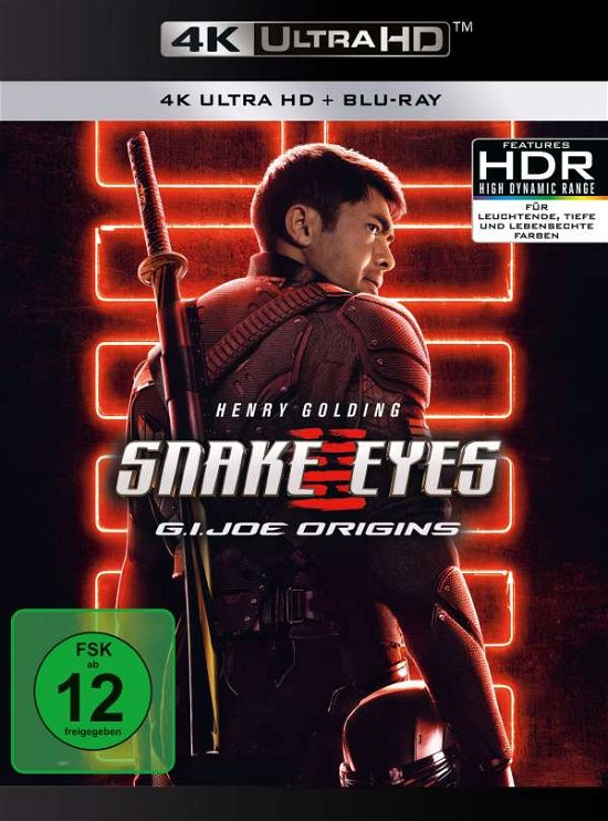 Cover for Andrew Koji Henry Golding · Snake Eyes: G.i.joe Origins (4K UHD Blu-ray) (2021)