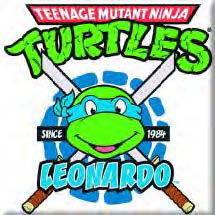 Cover for Teenage Mutant Ninja Turtles · Teenage Mutant Ninja Turtles Fridge Magnet: Leonardo (Magnet)