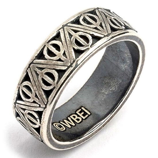 Cover for Harry Potter · Sterling Silver Deathly Hallow Ring - S ( RR0054-S ) (Toys)