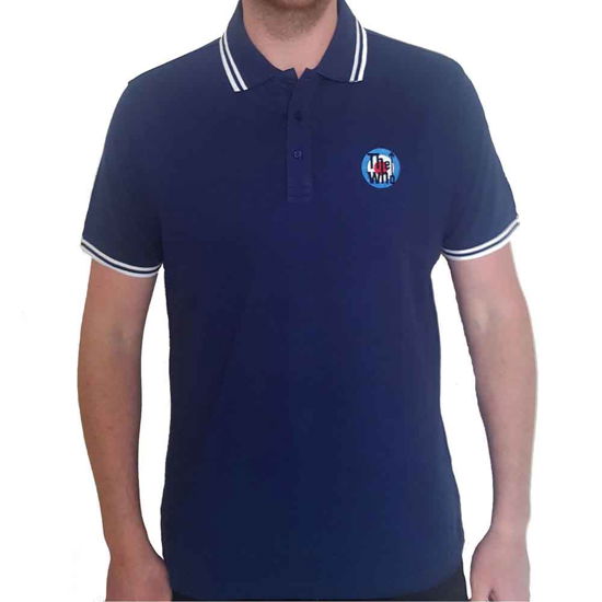 Cover for The Who · The Who Unisex Polo Shirt: Target Logo (TØJ) [size XXL] [Blue - Unisex edition]