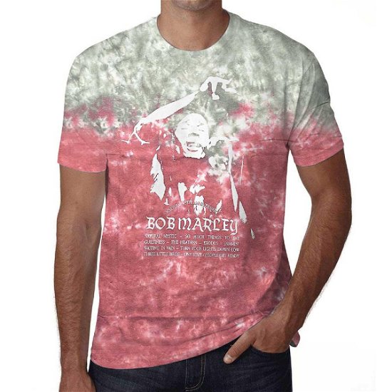 Bob Marley Unisex T-Shirt: Exodus Playlist (Wash Collection) - Bob Marley - Merchandise -  - 5056561042671 - 