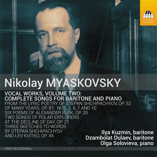Cover for Kuzmin, Ilya / Dzambolat Dulaev / Olga Solovieva · Vocal Works Vol. 2: Nikolay Myaskovsky (CD) (2023)