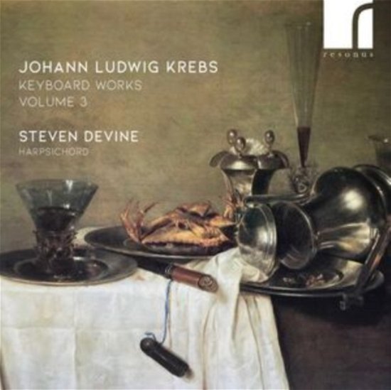 Cover for Steven Devine · Johann Ludwig Krebs: Keyboard Works Volume 3 (CD) (2024)