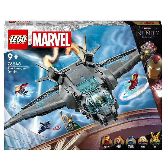 Cover for Lego · LGO SH Der Quinjet der Avengers (Legetøj)