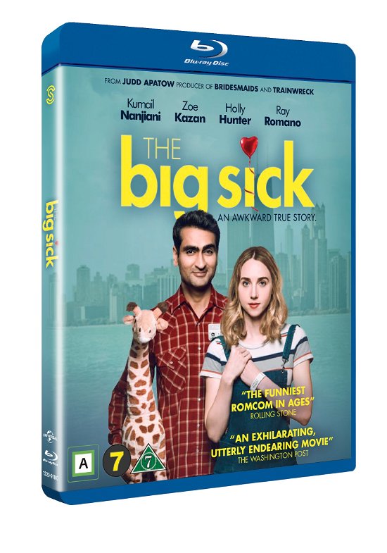 Cover for Kumail Nanjiani / Zoe Kazan / Holly Hunter / Ray Romano · The Big Sick (Blu-ray) (2018)