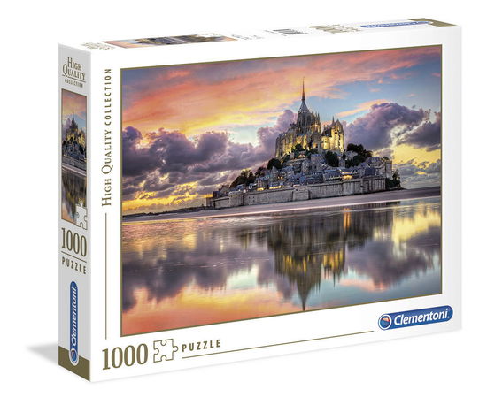 Cover for Clementoni Puzzel High Quality 1000 Stukjes Mont St · Mont Saint-Michel HQC (1000 Stukjes) (GAME) (2021)