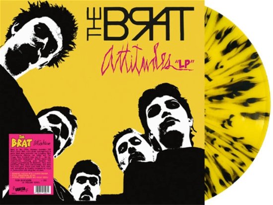 Cover for Brat · Attitudes LP (Yellow Vinyl) (LP) (2023)