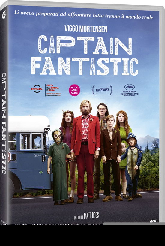 Cover for Captain Fantastic (DVD) (2017)